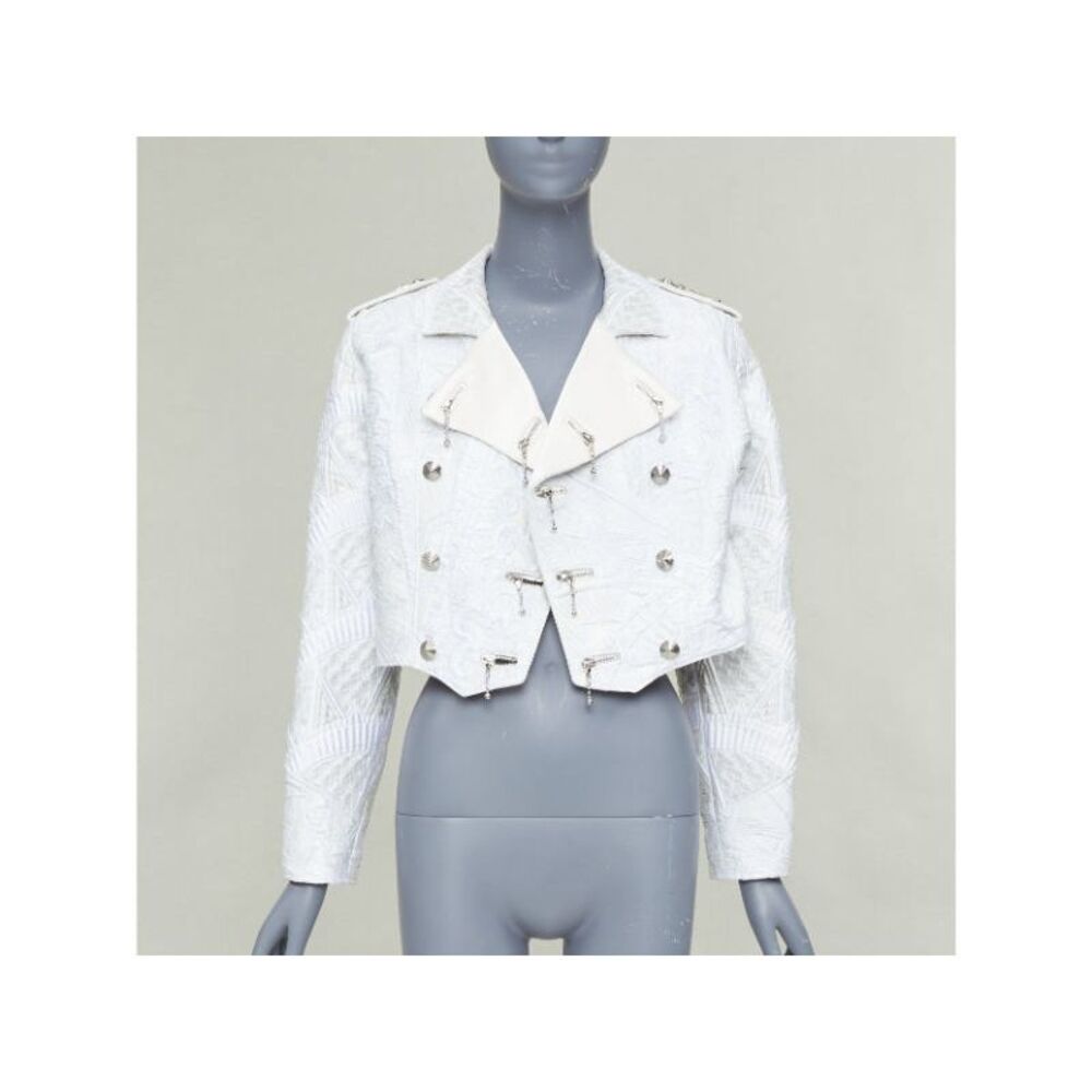 Louis Vuitton 2020 Brocade Biker Jacket